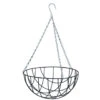 Nature Hanging Basket - Metaaldraad - Donkergroen - 13 X 25 X 25 Cm -VIDAXL || Prosperplast || Decoris Winkel 1000008210