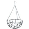 Nature Hanging Basket - Metaaldraad - Donkergroen - 16 X 30 X 30 Cm -VIDAXL || Prosperplast || Decoris Winkel 1000008214