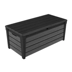 Keter Brushwood Opbergbox - 455L - 145x69,7x60,3cm - Grafiet