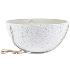 Ter Steege Plantenpot - Hangend - Wit - Kunststof - 25 X 12 Cm