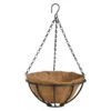 Esschert Design Plantenmand - Hanging Basket - Zwart - 25 Cm -VIDAXL || Prosperplast || Decoris Winkel 1000014562
