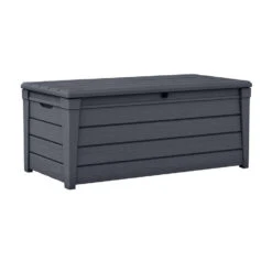 Keter Brightwood Opbergbox - 455L - 145x69,7x60,3 Cm - Grafiet