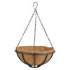 Esschert Design Hanging Basket - Metaal - Zwart - Met Inlegvel - 30 Cm -VIDAXL || Prosperplast || Decoris Winkel 1000040944