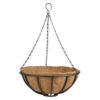 Esschert Design Hanging Basket - Metaal - Zwart - Met Inlegvel - 35 Cm -VIDAXL || Prosperplast || Decoris Winkel 1000040950