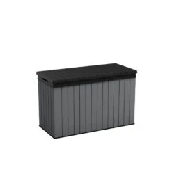 Keter Darwin Opbergbox - 670L - 142,5x65,5x89,52cm - Grijs