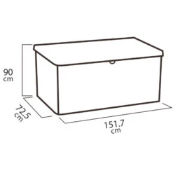Keter Denali Opbergbox 757 L -VIDAXL || Prosperplast || Decoris Winkel 1000080855 0103