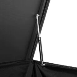 Tectake - Kussenbox Oslo - Zwart - 145x82,5x79,5cm -VIDAXL || Prosperplast || Decoris Winkel 1000081770 0102