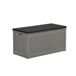Garden Impressions Debas Kussen Opbergbox 270 L - Donker Grijs -VIDAXL || Prosperplast || Decoris Winkel 1000083134 0103
