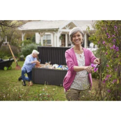 Keter Sumatra Opbergbox - 511 L - 145x73x64 Cm - Antraciet -VIDAXL || Prosperplast || Decoris Winkel 1000093367 0103