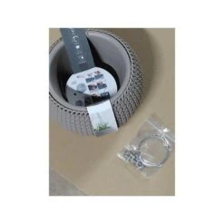 Prosperplast Prosperplats Bloempot Splofy Hangend - Taupe - Kunststof - 24 Cm -VIDAXL || Prosperplast || Decoris Winkel 1362108794 0102