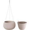 Prosperplast Prosperplats Bloempot Splofy Hangend - Taupe - Kunststof - 24 Cm -VIDAXL || Prosperplast || Decoris Winkel 1362108794