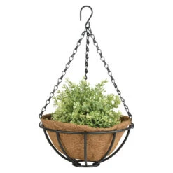 Esschert Design Plantenmand - Hanging Basket - Zwart - 25 Cm -VIDAXL || Prosperplast || Decoris Winkel 23484d721ef34b4c8cd36ddac450fffe