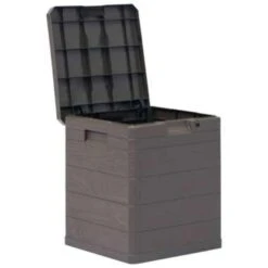 VidaXL Opbergbox Voor In De Tuin 90 L Bruin -VIDAXL || Prosperplast || Decoris Winkel 27a61541291b4da1ada3ebd60edf24a8
