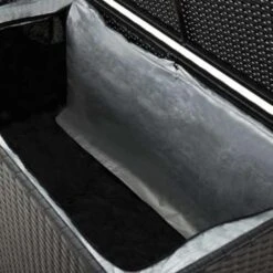 VidaXL Tuinbox 100x50x50 Cm Poly Rattan Zwart -VIDAXL || Prosperplast || Decoris Winkel 4245b7fcffa24430a98a82d4bcc308e7