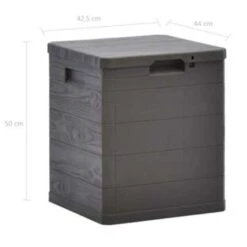 VidaXL Opbergbox Voor In De Tuin 90 L Bruin -VIDAXL || Prosperplast || Decoris Winkel 640faba7b54f4985b9fd9e03cc160fba