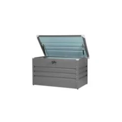 Beliani Kist CEBROSA - Grijs Staal 8 Beliani Kist CEBROSA - Grijs Staal -VIDAXL || Prosperplast || Decoris Winkel 76f9c5f16e7140729a5e61b0d9ad3b45