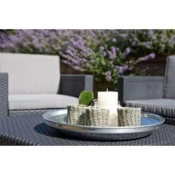 Allibert Tuintafel Arica - Grijs - 79x59x42 Cm -VIDAXL || Prosperplast || Decoris Winkel 81019863 9050