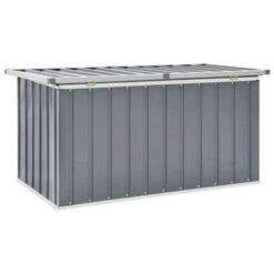 VidaXL Tuinbox 129x67x65 Cm Grijs -VIDAXL || Prosperplast || Decoris Winkel 83eda756b72946098eeb7d024e8d8bf8