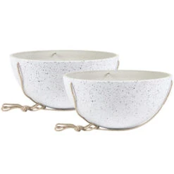 Ter Steege Plantenpot - Hangend - Wit - Kunststof - 25 X 12 Cm -VIDAXL || Prosperplast || Decoris Winkel 972df56ef78a47a9885c69323bc9c1f2