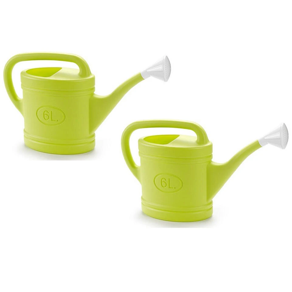 Forte Plastics Gieter - Lichtgroen - Kunststof - 6 Liter 4 Forte Plastics Gieter - Lichtgroen - Kunststof - 6 Liter - Afbeelding 2