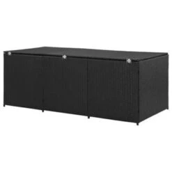 VidaXL Tuinbox 180x90x75 Cm Poly Rattan Zwart -VIDAXL || Prosperplast || Decoris Winkel fe719b7411ac4938848e49039e4e63c7